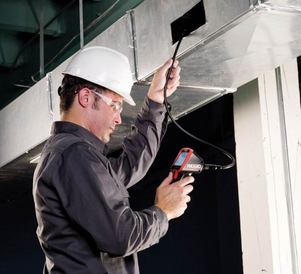 Inspection des endroits difficiles d’accès